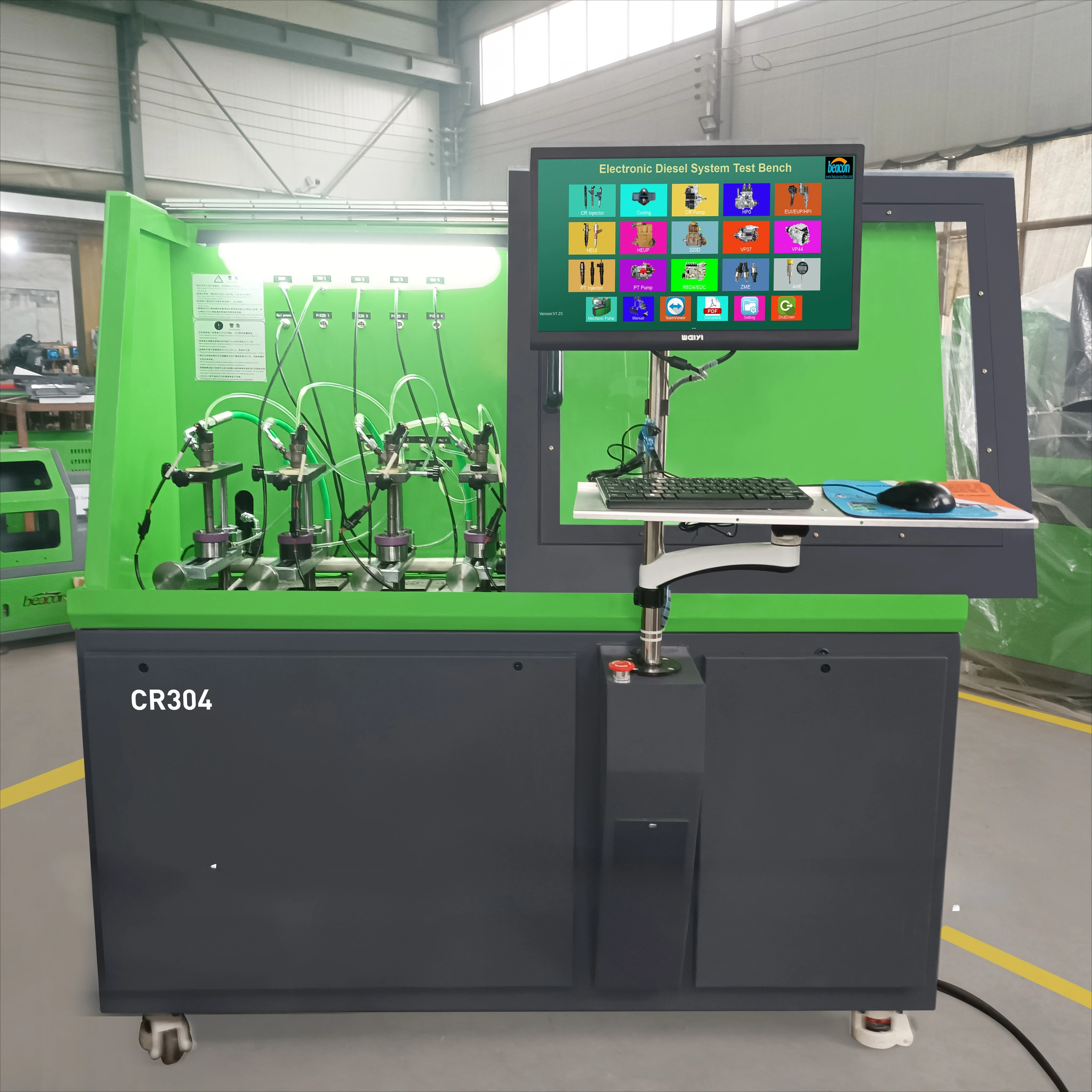 BEACON New Design Calibration Testing Machine CRDI test Stand CR304 Common Rail diesel Injector test Bench Machine Device