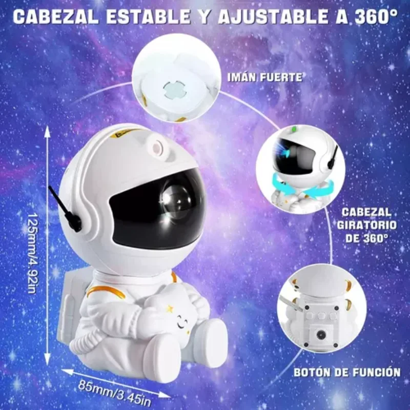 Projecteur AstronsomNight pour enfants, veilleuse et lampe de bureau