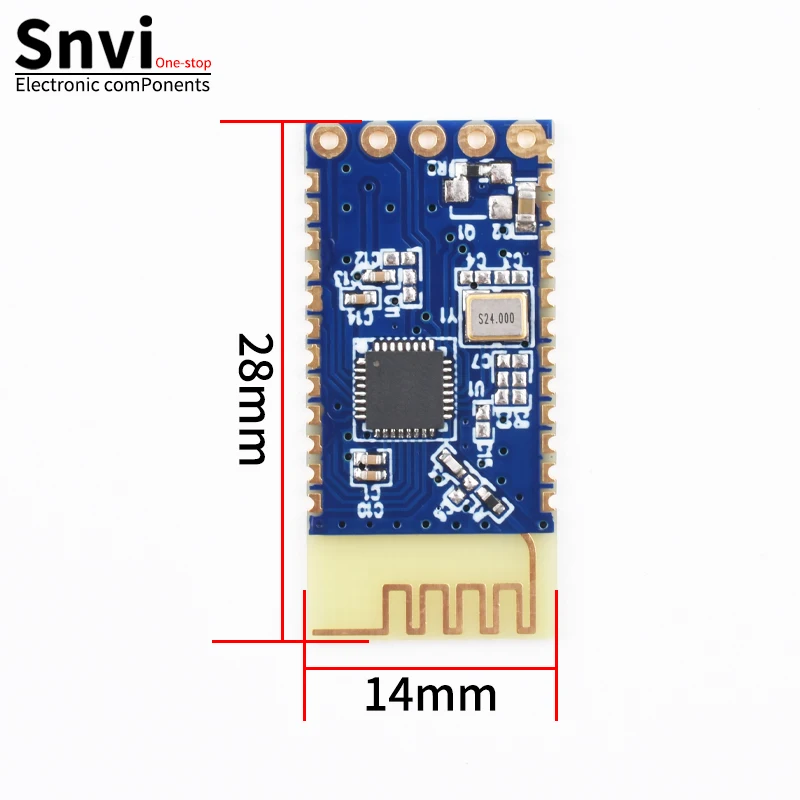 Snvi JDY-31 SPP-C Serial Port Pass-through Wifi Wireless Communication Module 2.4G JDY-30 HC-05 HC-06 Bluetooth-compatible