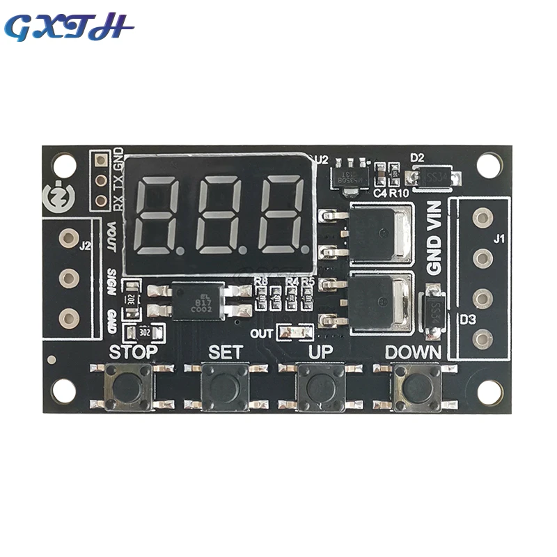 5V 12V 24V MOS Switch Trigger Cycle Timing Delay Module controllo dell'elettrovalvola