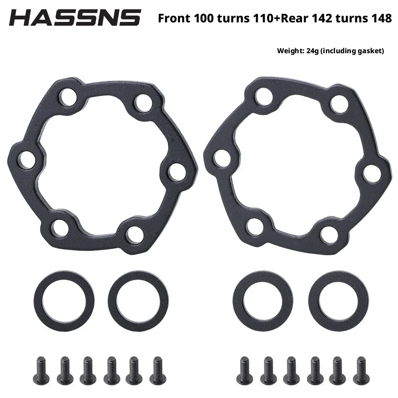 Boost Hub Adapter Kit Front 15x100mm To 110mm Rear 12x142mm To 148mm MTB Bike Thru Axle Conversion Spacer Washer Ring Alu