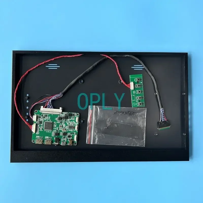 

Fit LP140WH4 DIY Kit Controller Driver Board+Metal Case 2 Mini-HDMI Portable Refit Display 14" 1366*768 Micro USB LVDS 40 Pin