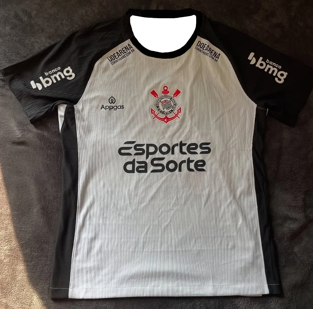 Camisa Esportiva Unissex Season San Collins Paulista YK2 Leve, Confortável e Respirável, Ideal para Uso Diário e Praia