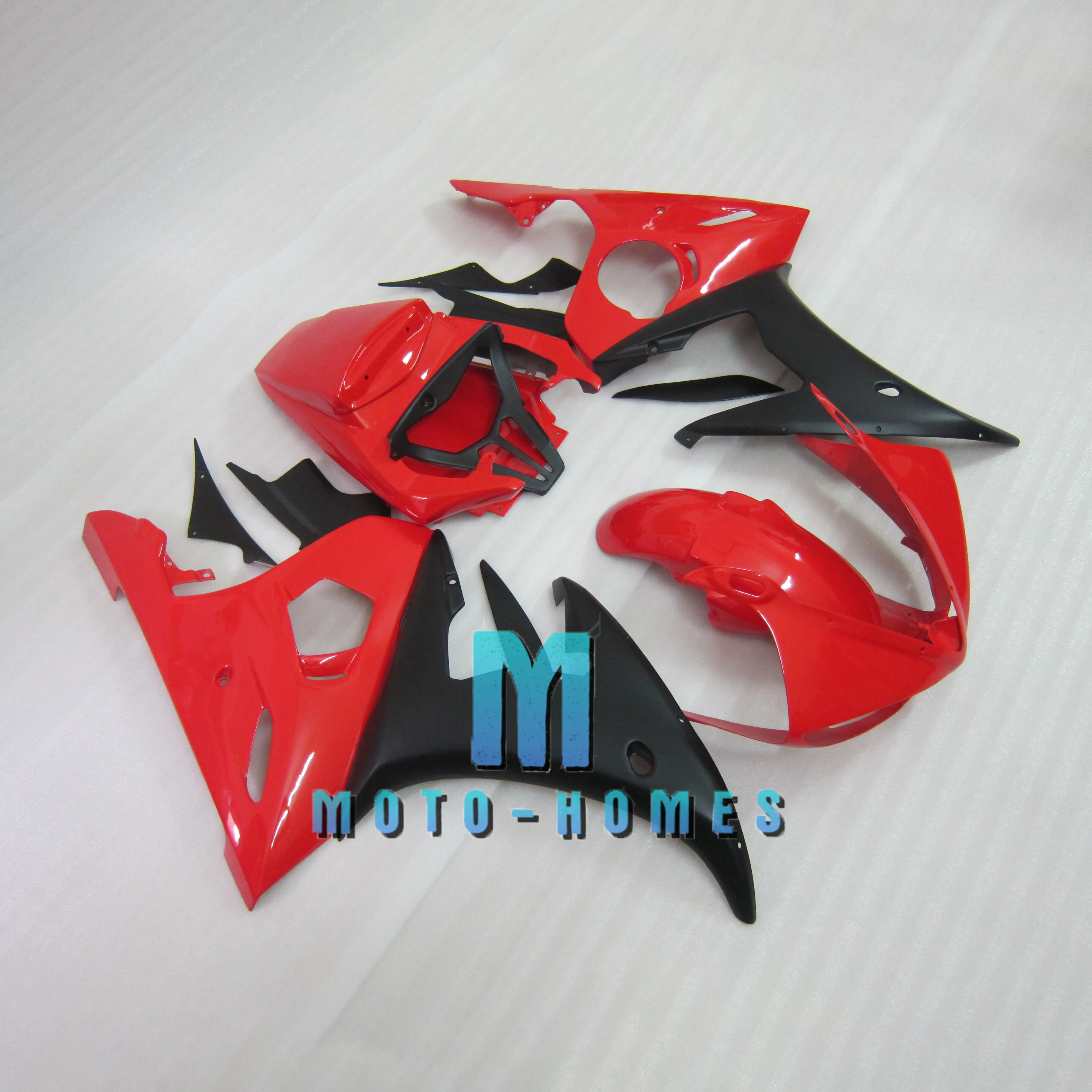 

Комплекты обтекателей кузова мотоцикла для Yamaha R6 2003 2004 2005, кузов для ремонта велосипеда YZF R6 03 04 05, черный, красный