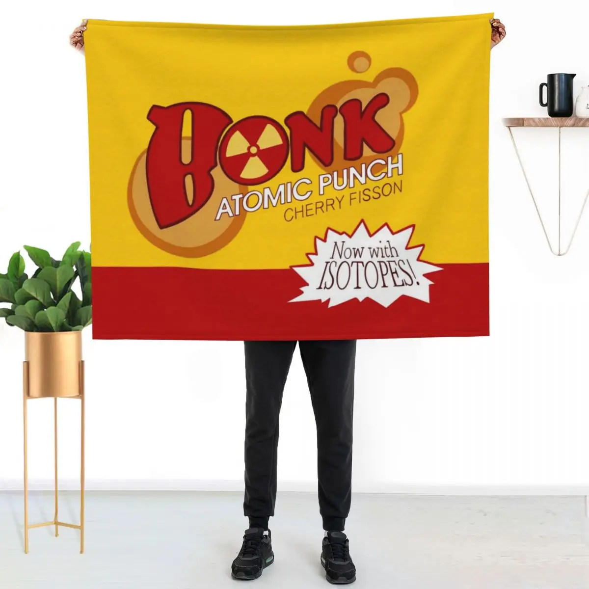 ATOMIC PUNCH Throw Blanket christmas decoration Soft Plush Plaid Nap Tourist Cute Plaid Bed covers Blankets