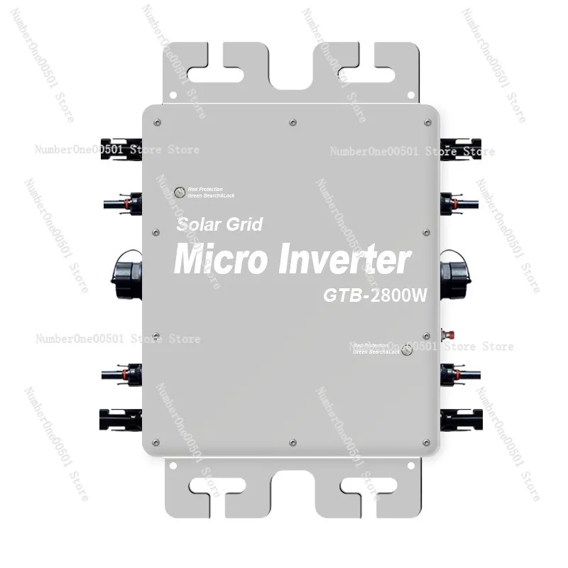 1600W 1800W 2000W 2400W 2800W Solar Micro Inverter Waterproof IP65 DC to 120V/230V AC