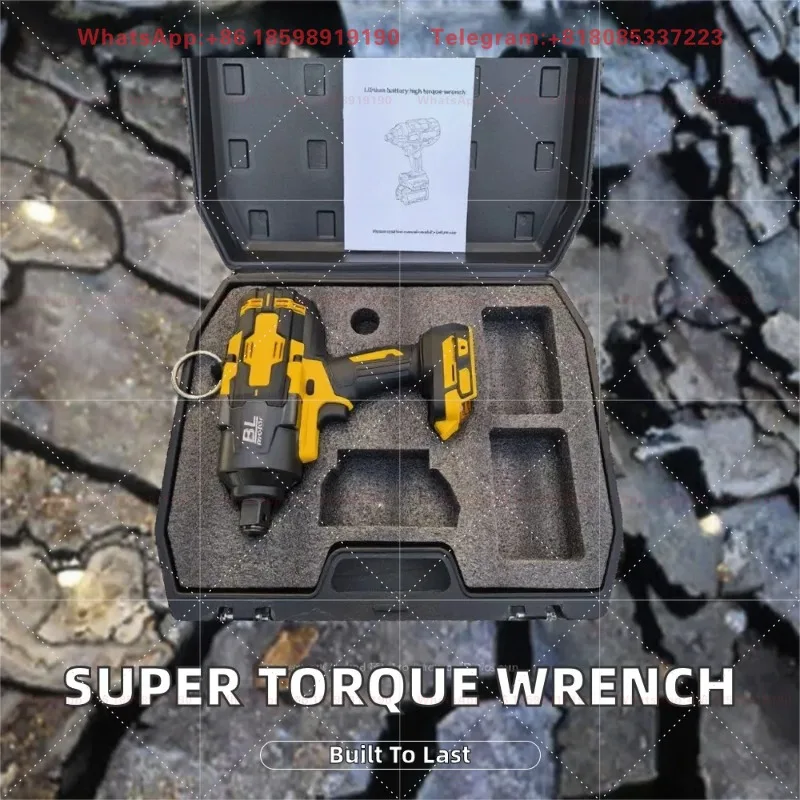 1 piece suitable for  DIY Grade Electric Impact Wrench 21V Super Torque Brushless Motor Power Source LI-Ion Battery