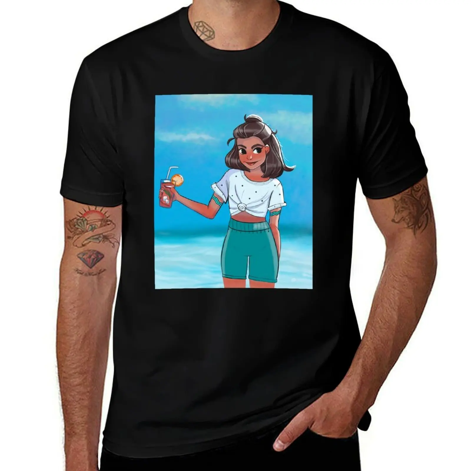 

sweet summer dream woman T-Shirt boys animal print shirts graphic shirts graphic tee tee shirts for men