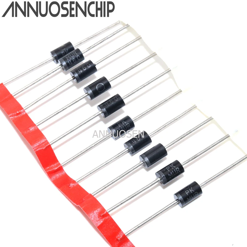 20PCS New and Original MUR460 4A 600V DO-201AD Recovery Type Diode MUR460R 