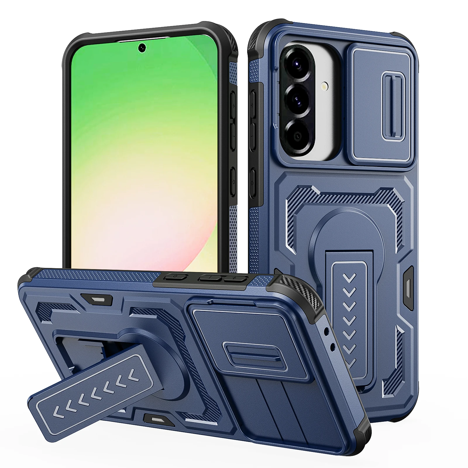 

Drop Protection Slide Lens Case for Samsung Galaxy A17 5G S26 Ultra A57 A37 A16 A56 A36 A26 S25 S24 Shockproof Cover