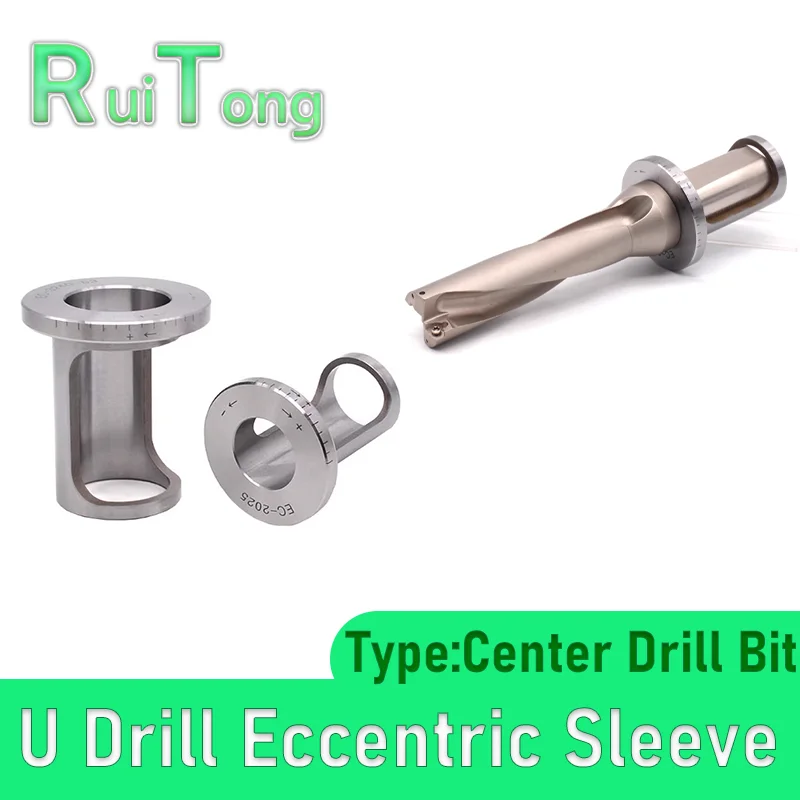 U Drills Drill Sleeve Accessories Fast Drills Eccentric Sleeves Adjustable Diameters Bit Fine-Tuning Chucks 20-25 25-32 32-40