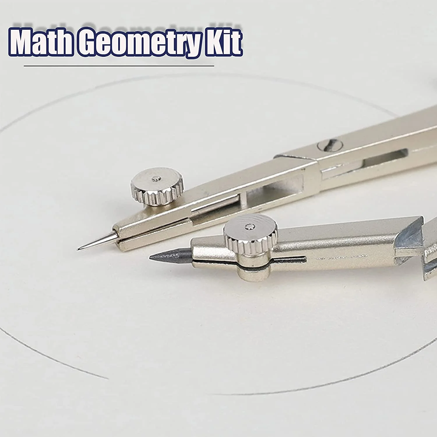 13PCS Geometry Precision Drawing Tool Metal Geometry Kit Set Math Compass Drawing Tool for Kids Engineers Students Fast Shipping