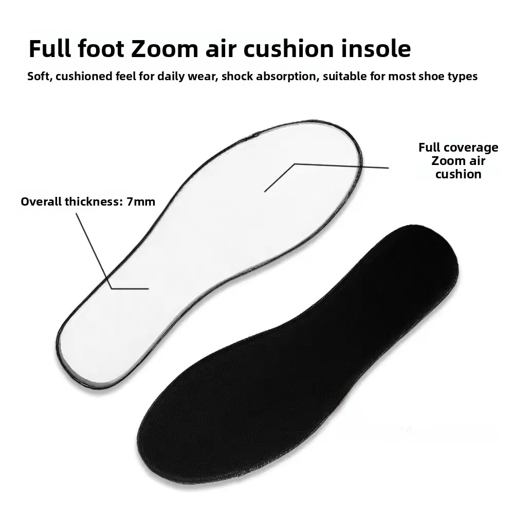 US8ACC Basketball Shoes Sport Big Weight Shock Absorption Rebound Full Palm Zoom Air Cushion Insole for AF1AJ1