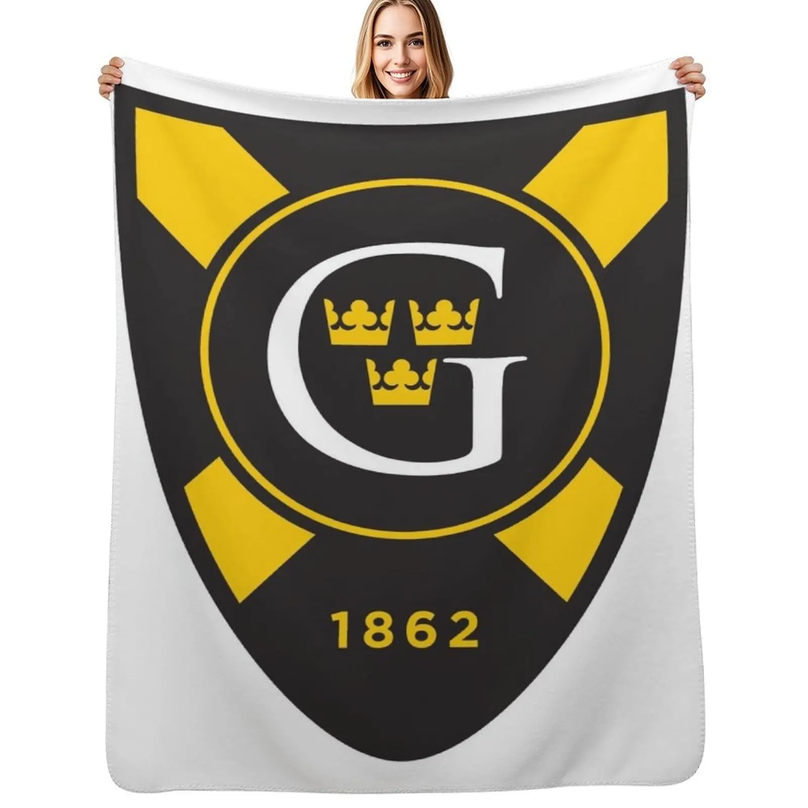 Gustavus Adolphus College Throw Blanket Reusable Durable Soft Blanket for All Seasons