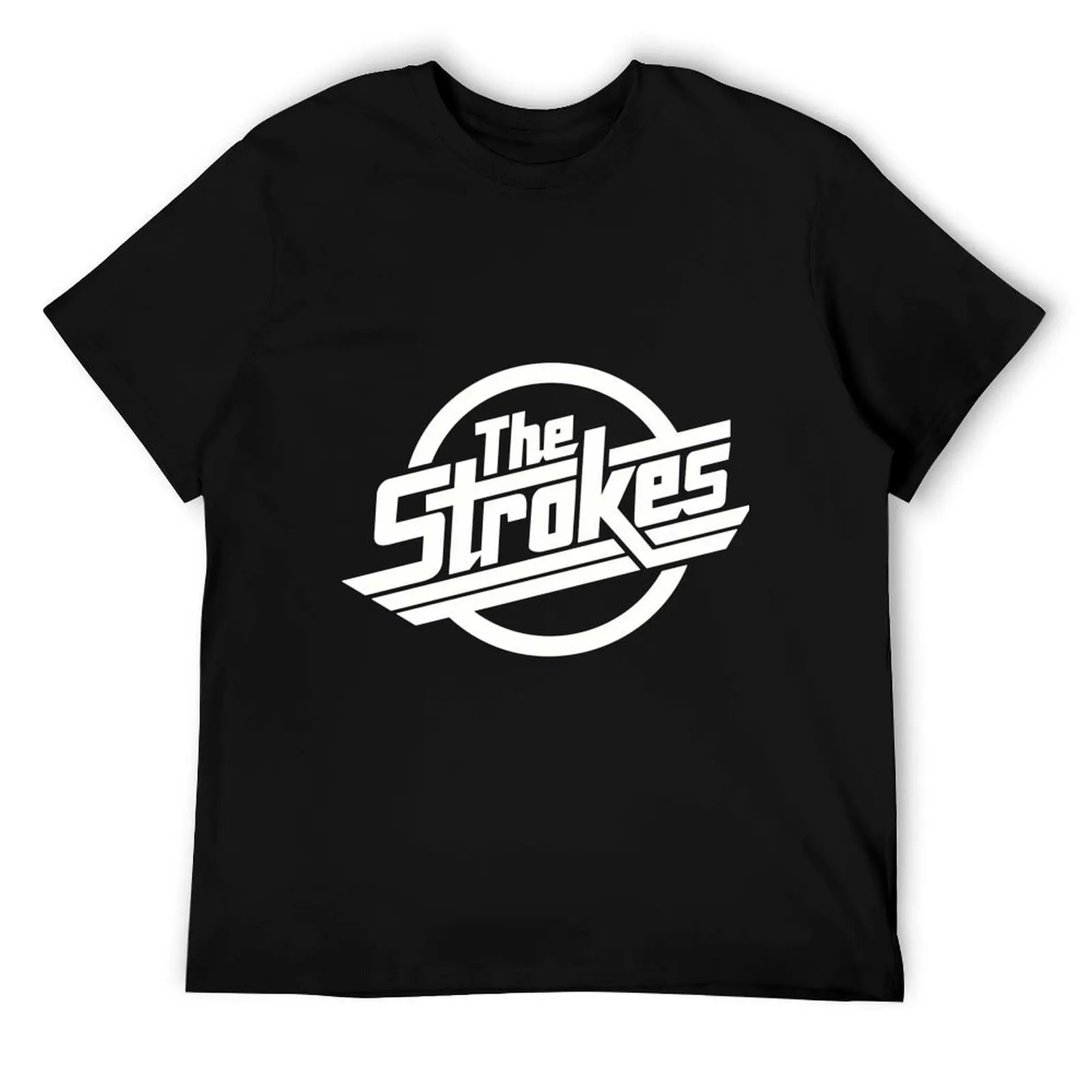 The Strokes Merch The Strokes Logo T-Shirt man graphic t shirt man t shirts cotton cotton t shirt pack T-Shirt