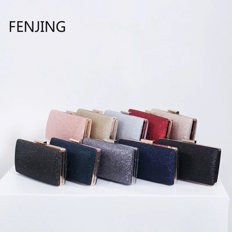 2025 New Luxury Glitter Evening Clutch Bag Elegant Party Handbag for Women Fashion Shoulder Purse Wedding Prom Dinner Bag Bolsas view 4
