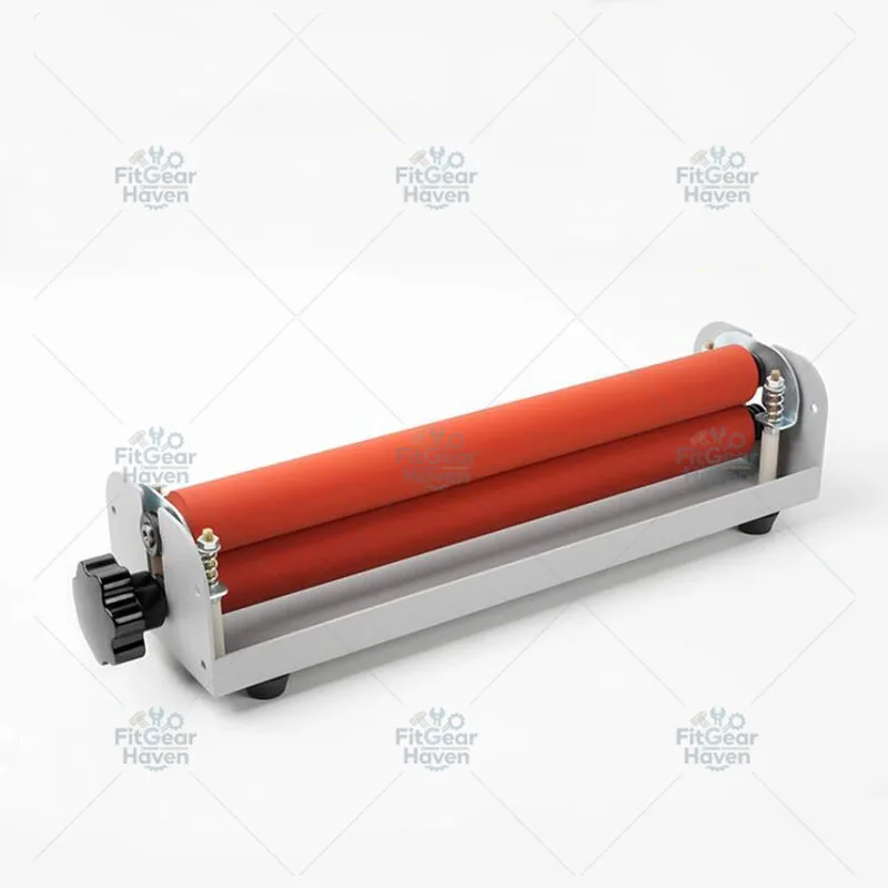 12 Inch Portable Manual Hand Crank Cold Laminator for Photos Crafts Phone Boxes 254mm Width