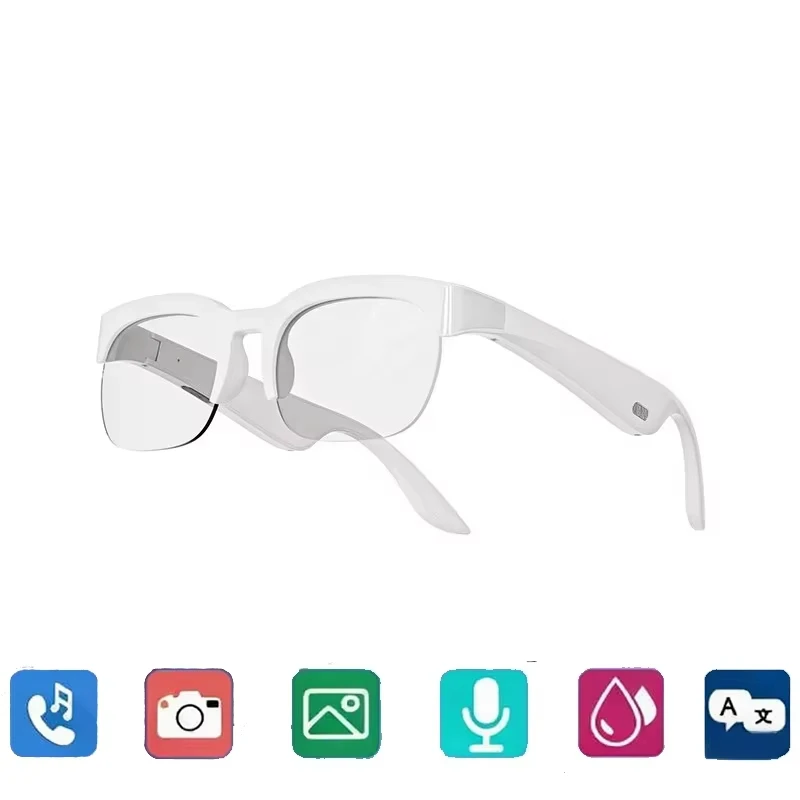 Lenovo Smart Glasses 2026 New AI Translation Bluetooth Conversation Recording Listening To Music Men Women Smart Sunglasses