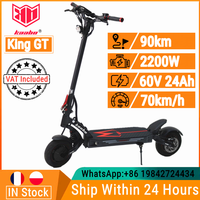 EU Stock Kaabo Mantis King GT Electric Scooter 60V 24Ah TFT Display 2200W Motor 70km/h Max Speed 90km Long Range Kickscooter