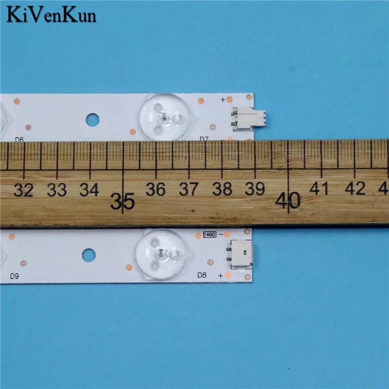 New LED TV Illumination Bars IC-B-HWT39D060L/R Backlight Strip For Avol AET39220FM Array Bands 180-W00-390000H Planks Matrix