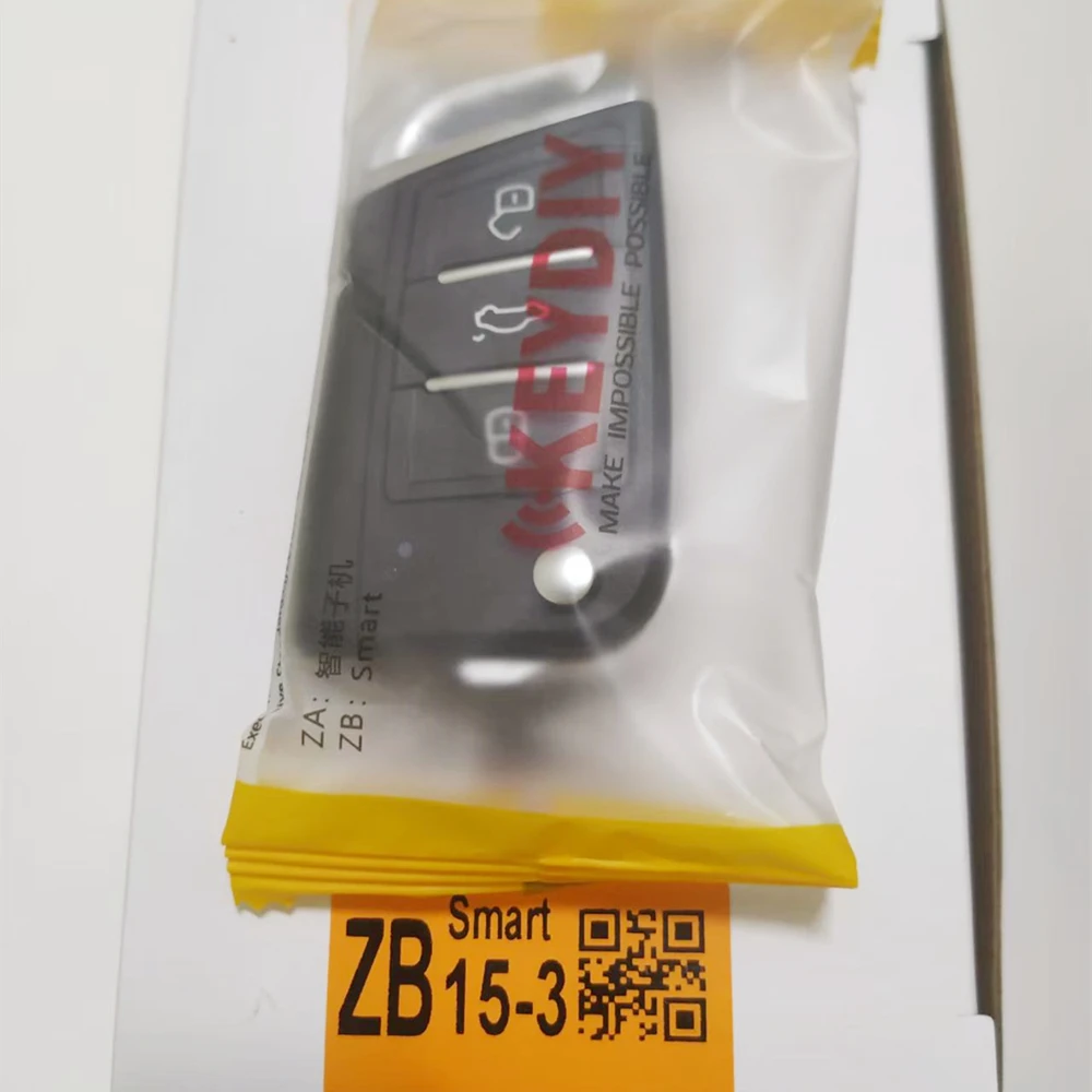 1PCS/LOT KEYDIY Universal ZB15 KD Smart Key ZB Series Remote for KD-X2 KD KD-MAX MQB Style Replacement Fit More Than 2000 Models