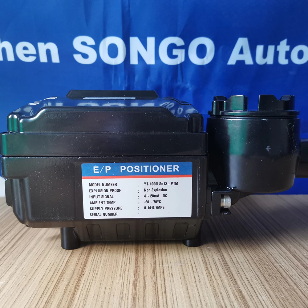 SONGO YT1000 valve Rotary Linear Type electro pneumatic positioner with 4-20mA pneumatic ball vale