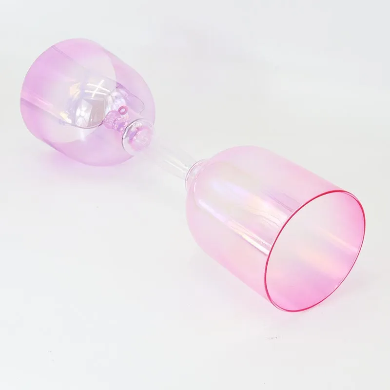 Double‑Headed Handheld Quartz Crystal Singing Bowl, Portable Percussion Instrument for Meditation, Yoga, Sound Healing & Ear Therapy