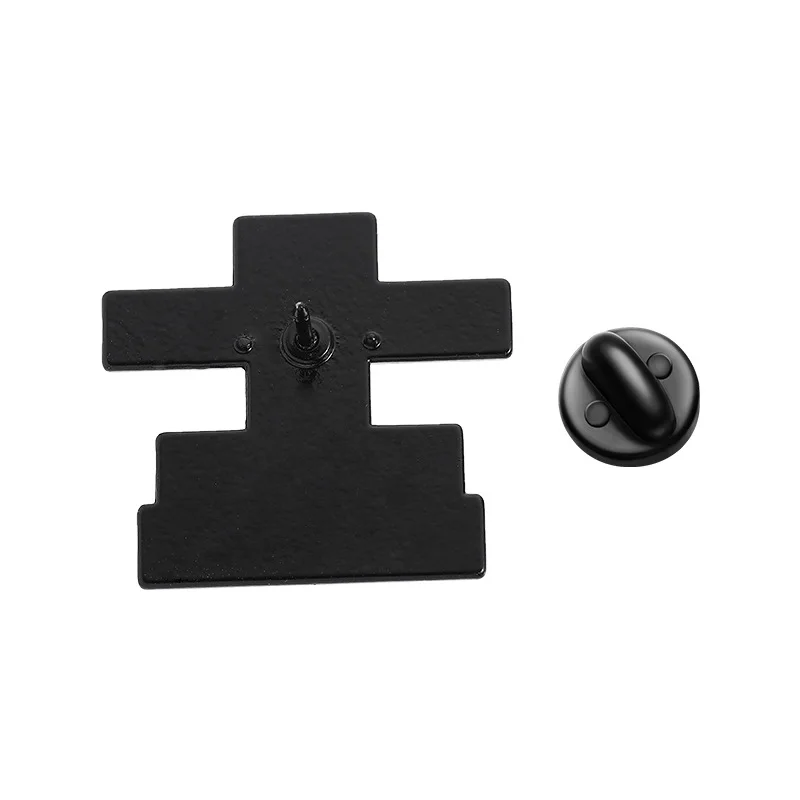 إنه يوم جميل لتركني وحدي المينا دبوس مضحك روح الدعابة الإسبانية إقتباس بروش معدني التلبيب شارة معدنية مجوهرات هدايا