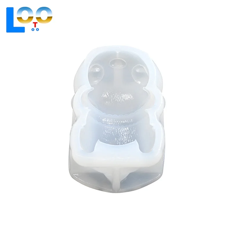 1pcs น่ารักแพนด้าพุดดิ้งแม่พิมพ์ซิลิโคนแม่พิมพ์น่ารักการ์ตูนเยลลี่เค้กเค้กแม่พิมพ์เค้กตกแต่งบ้านอุปกรณ์เบเกอรี่