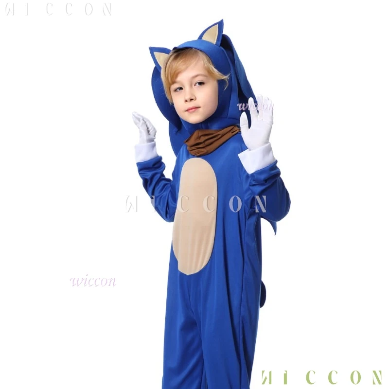 Shadow Hedgehog Ragazzi Ragazze Cosplay Hedgehog Tuta Gioco Scuola Spettacolo teatrale Costumi per bambini Gioco di ruolo Outfit disfraz