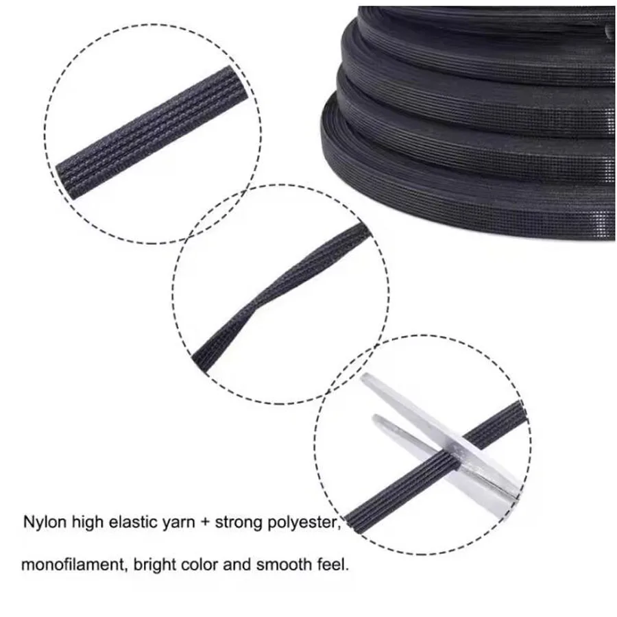 6/8/10/12/15mm 5meters Polyester Fish Boning Corset For Bras Diy Wedding Dress Making Sewing Accessories Home Supplies