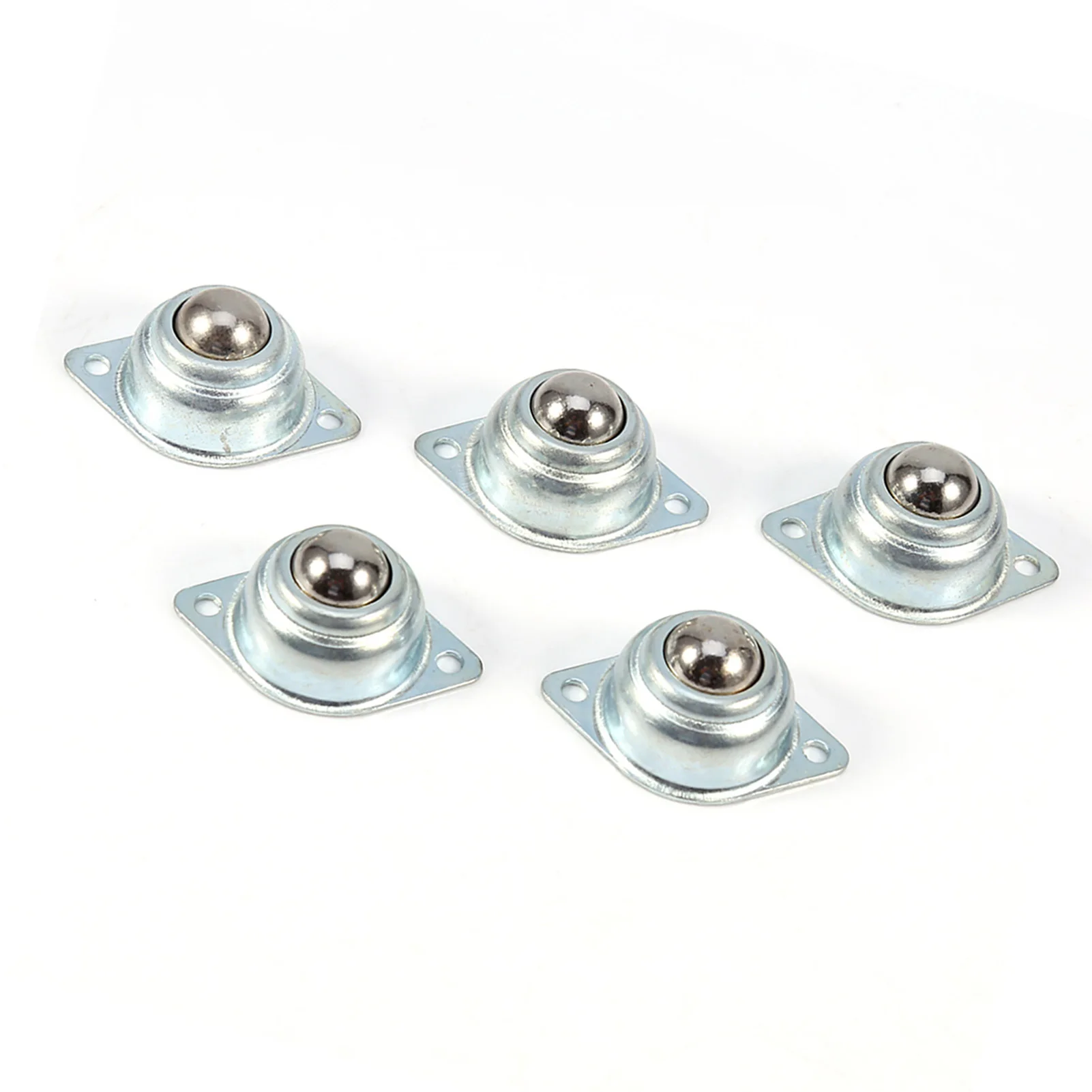 5 Pcs Metal Iron Steel Universal Transfer Bearing Ball Roller Mounted Ball 2 Holes Transfer,Bearing§,Universal,Ball§,Bearing,