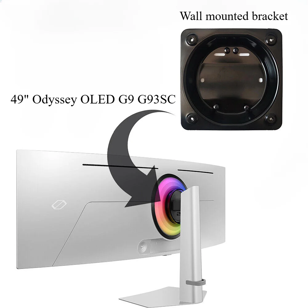 New Odyssey G9 OLED Display LS49CG930SNXZA LS49CG930SIXCI  LS49CG932SNXZA LS49CG934SNXZA G95SC G93SC VESA wall mount adapter