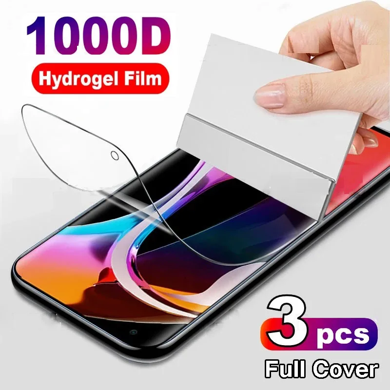 3PCS Protection Hydrogel Film For Xiaomi Max 2 3 Mix 2 2S 3 Protective Film Mi 6 6X Mi 8 SE A2 Lite Screen Protector