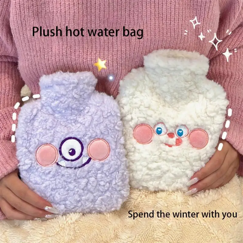 Hot Water Bottle With Cover Hot Water Bag For Period Neck Shoulder Feet Warmer Gift Dropshipping