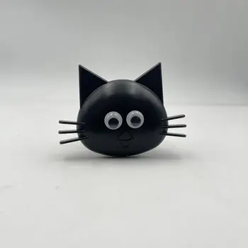 1 ks držák na toaletní papír s kočkou, roztomilá krabička na kapesníky, stohovatelná do domácnosti, koupelny, stohovatelný organizér na kapesníky se zvířaty, koupelnové doplňky 8 nejlepší prodej držák kočičí toalety - №3