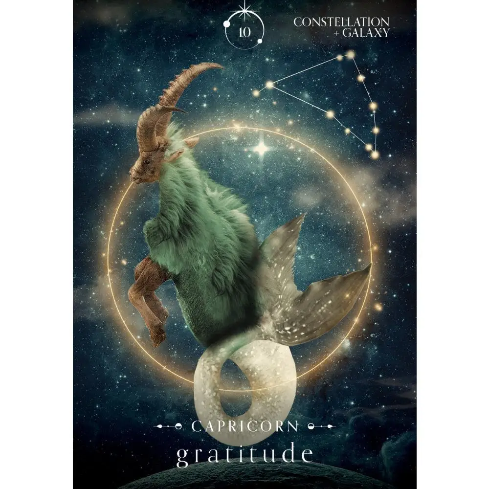 10.4*7.3cm Oracle of the Universe Divine guidance from the cosmos 44 Pcs cards
