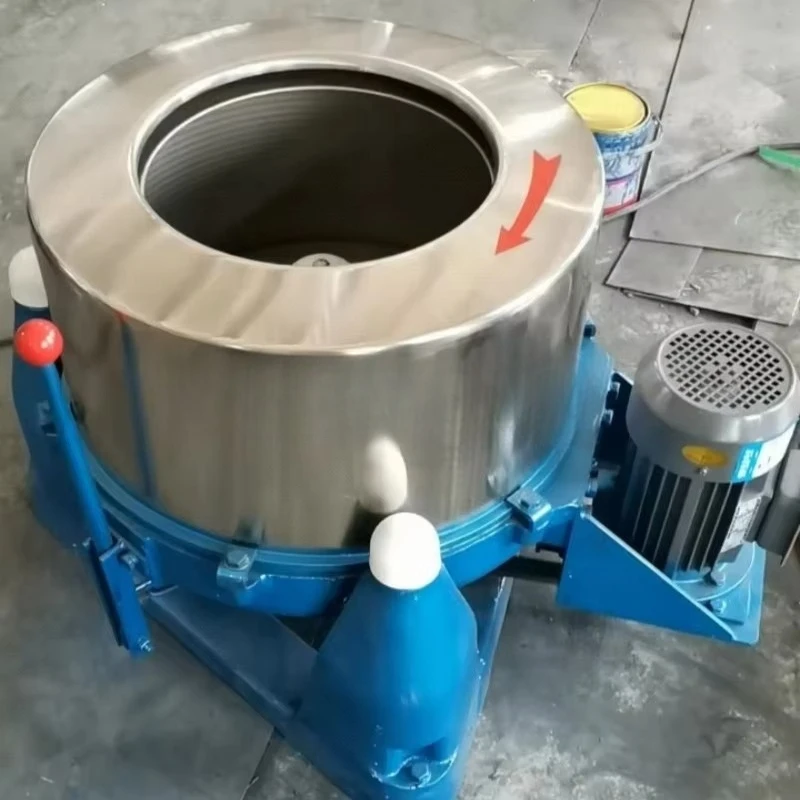 High Speed Mushroom Dewatering Device Custom Timing Control Anti Splash Cover Stable Water Separation
