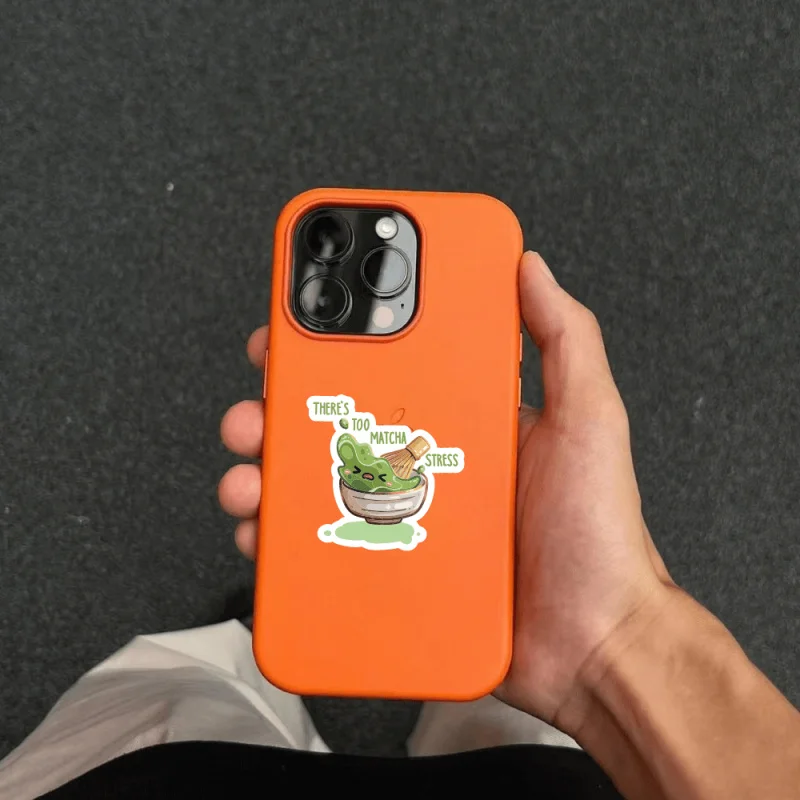 Spilled matcha, roast that he was overwhelmed by life, cute and funny, durable and smooth surface
