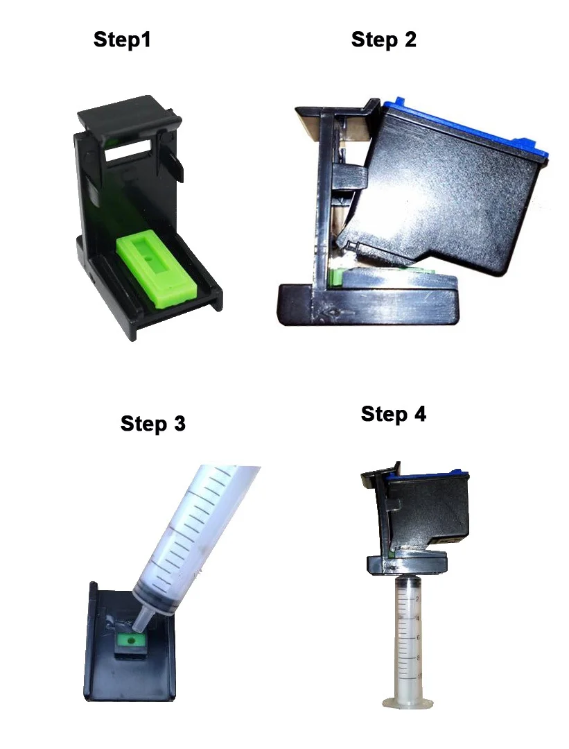 Clipe de Absorção de Tinta para Cartuchos HP 121 122 140 141 300 301 302 21 22 61 650 652 651