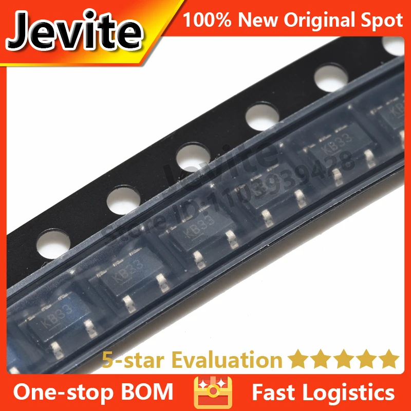 

Jevite 100% New Original electronics Controller 10-50 units/lote MIC5205-3.3YM5 SOT23-5 Linear regulator