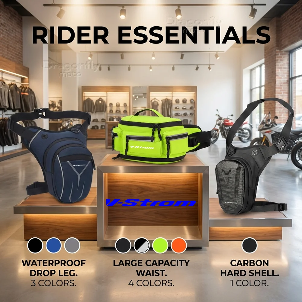 

Водонепроницаемая сумка на ногу/пояс для мотоциклистов для SUZUKI V-Strom DL 250 650 1000, V-Strom 650XT 1000XT, V-Strom 650, V-Strom 1000