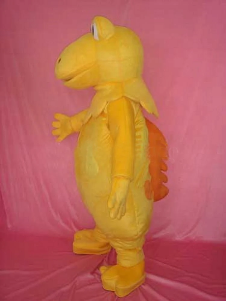 mascot Orange Casimir Dinosaur mascot costume fancy dress custom fancy costume cosplay theme mascotte carnival costume