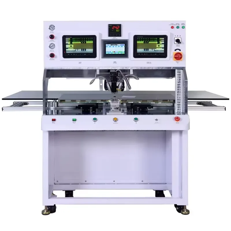 Hot Silman Low Price Acf Ic Flex Cable Tab Bonding Machine PLC Core for LCD Screen LED Panel Repair SPI Equipment 1 Year