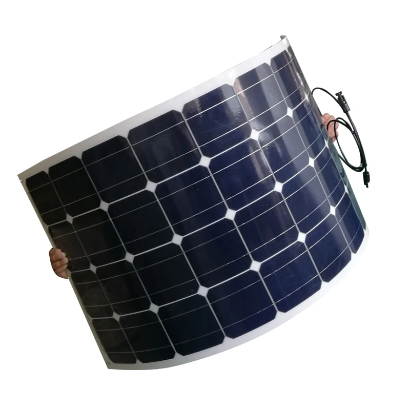 Portable Flexible Solar Panel  100W 100 Watt 18V 12V Solar Battery Charger Camp Caravan Car Camping Home Solar Kit System