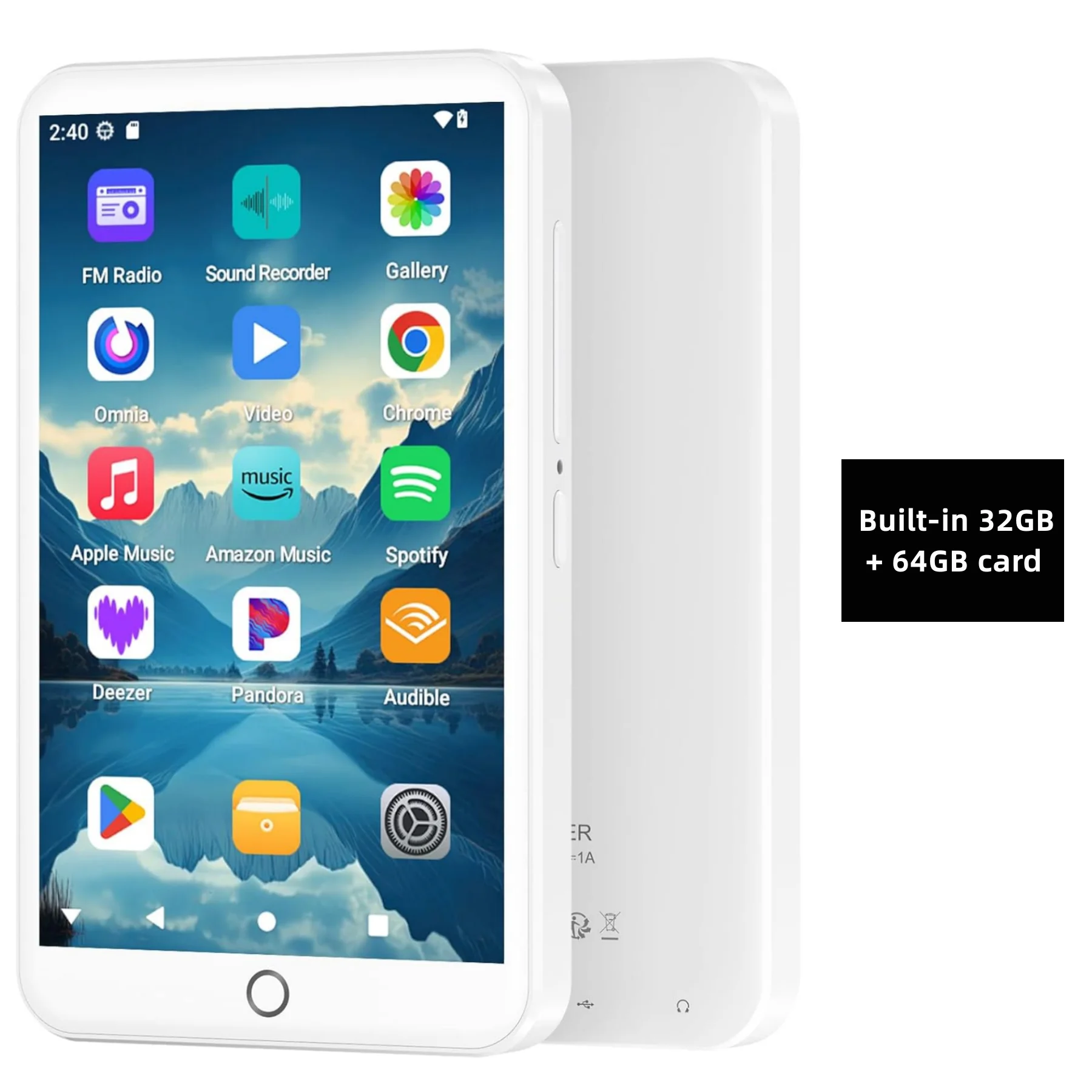 96GB white