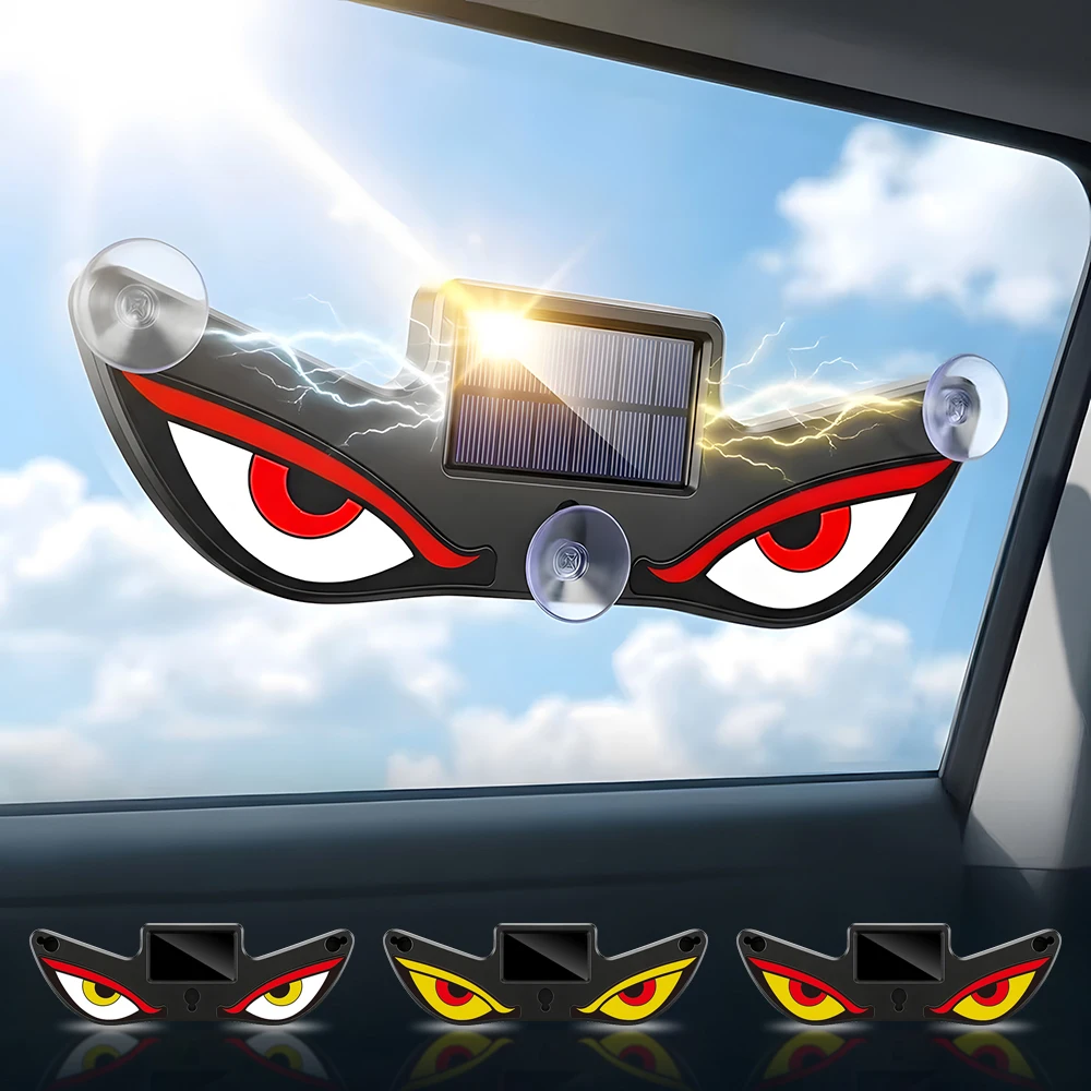 For Hyundai i20 i30 ix20 ix25 ix35 Tucson Creta Solaris Accent Sonata Santa Fe Kona Elantra HB20 Car Solar LED Warning Light