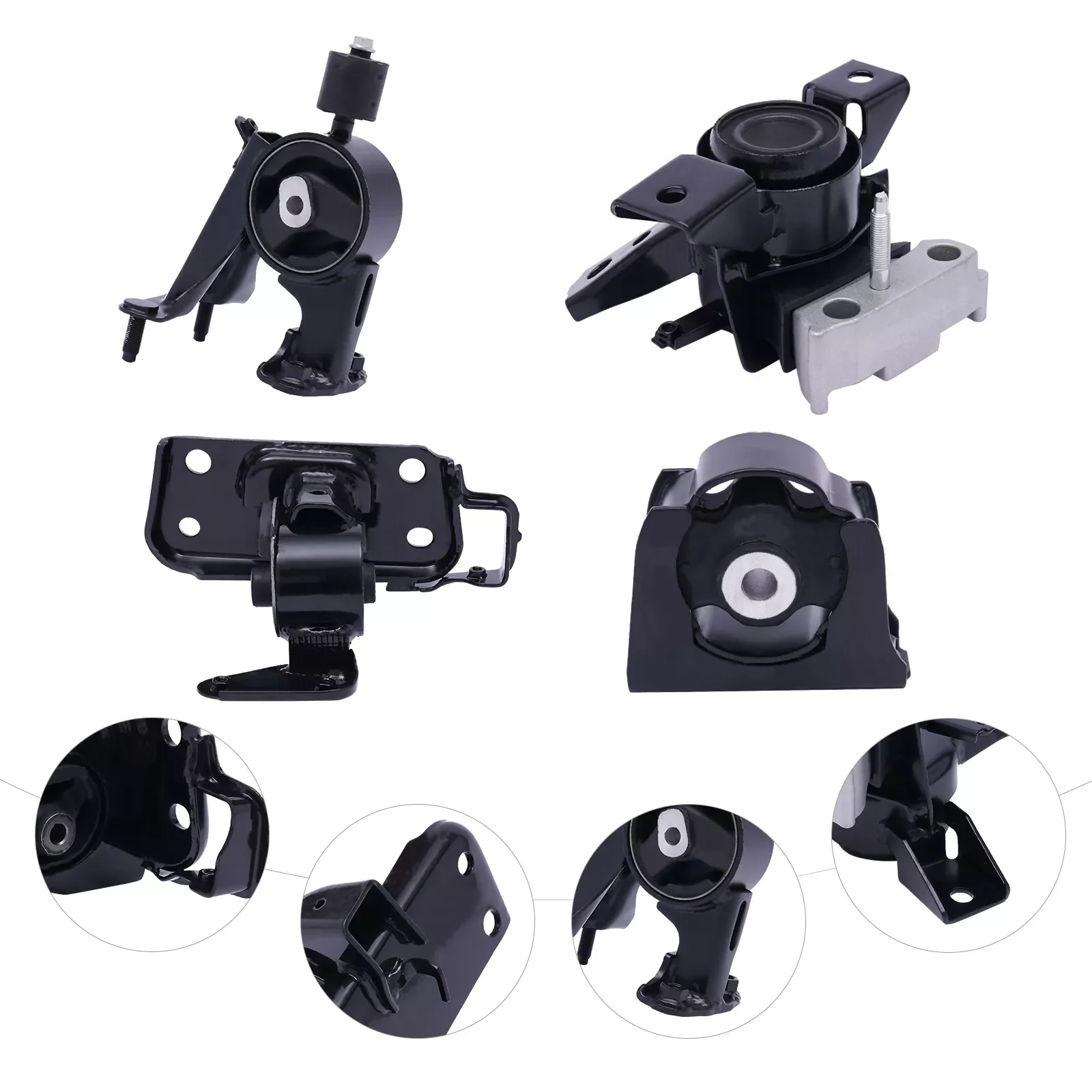 

4PCS For 2006 2007 2008 Toyota RAV4 2.4L Engine Motor & Trans Mount Set Direct Replacement