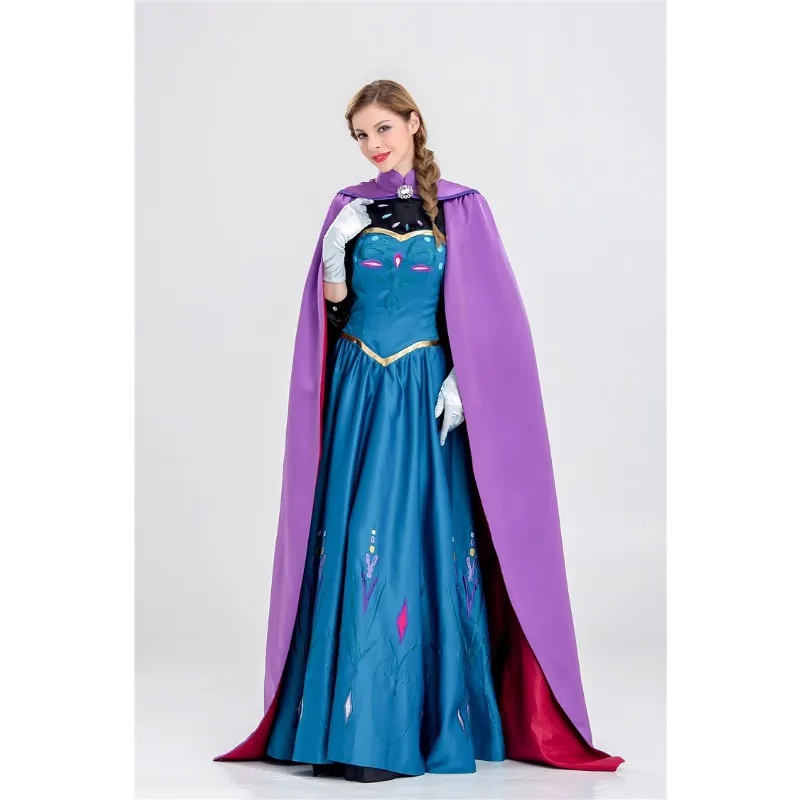 Costume cosplay Anna, ragazza costume Anna Halloween