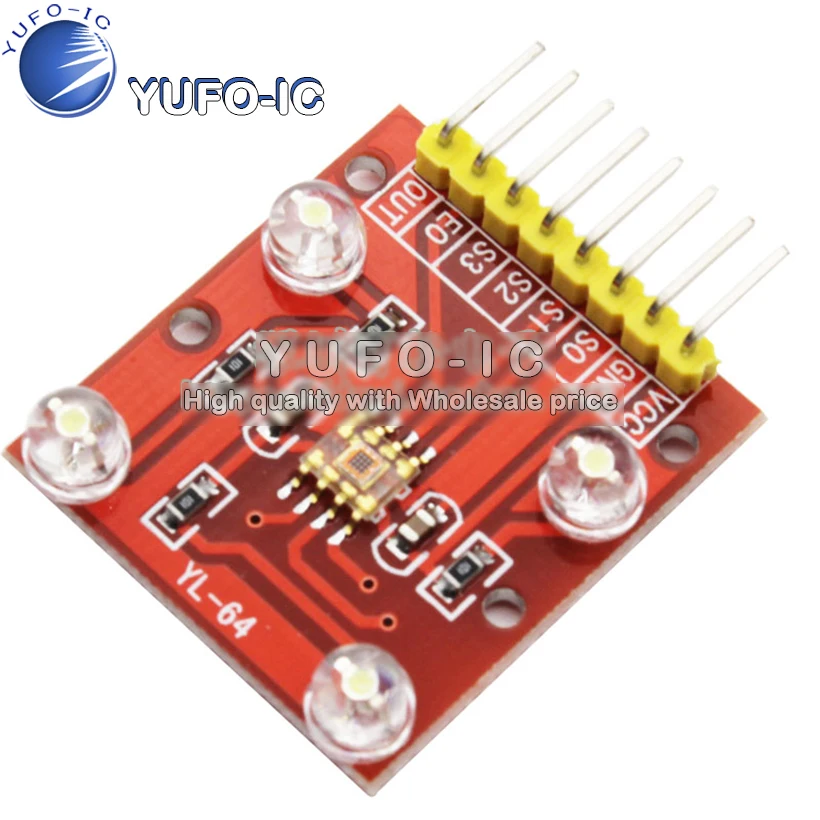 Módulo de Sensor de Color TCS3200 TCS230 Red Board, Actualización para Coche Robótico Inteligente para Transmitir Información